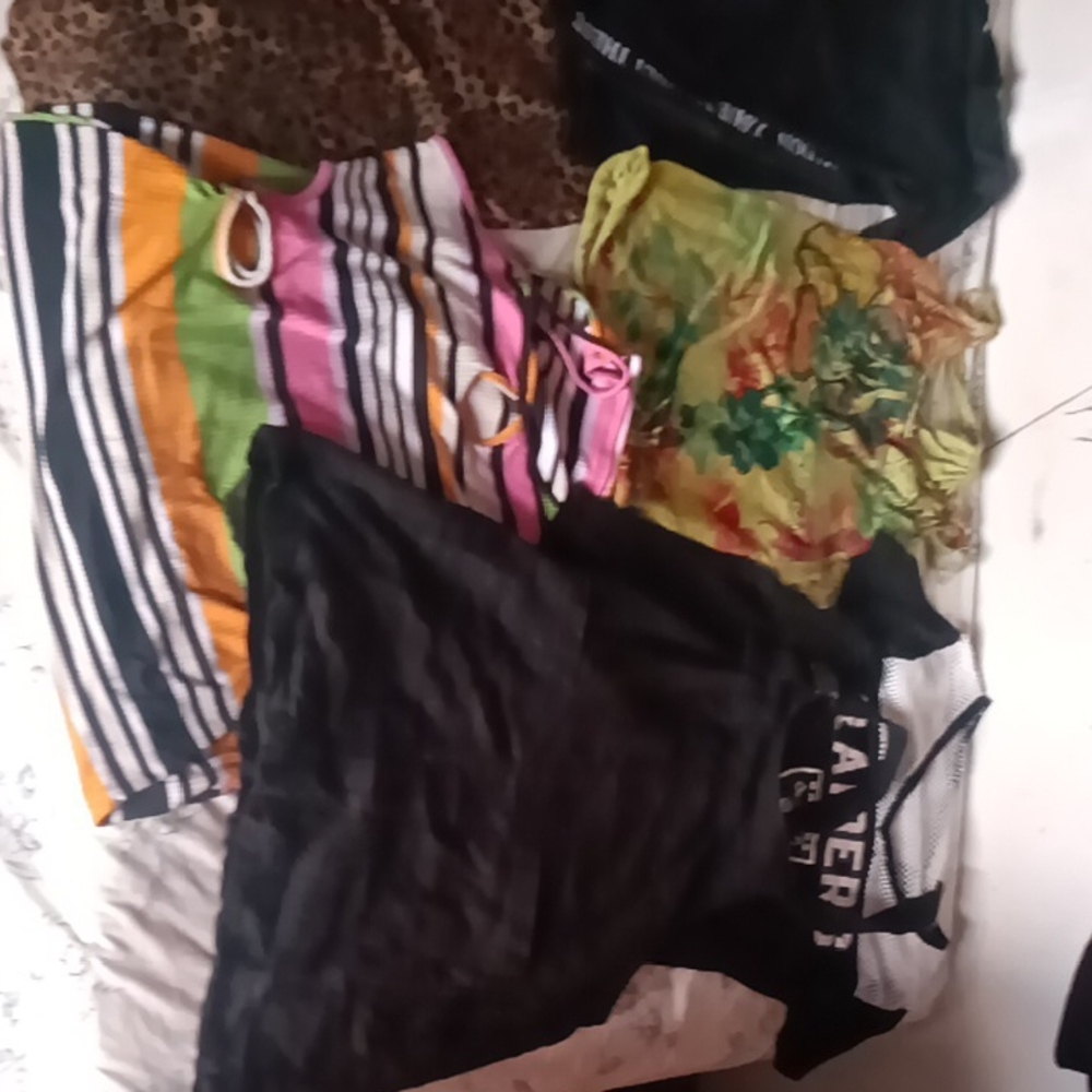 Colorful Juniors Clothing Lot 10 Piece Raiders Forever21 1 NWT Size Medium